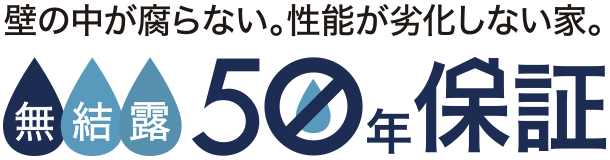 無結露50年保証